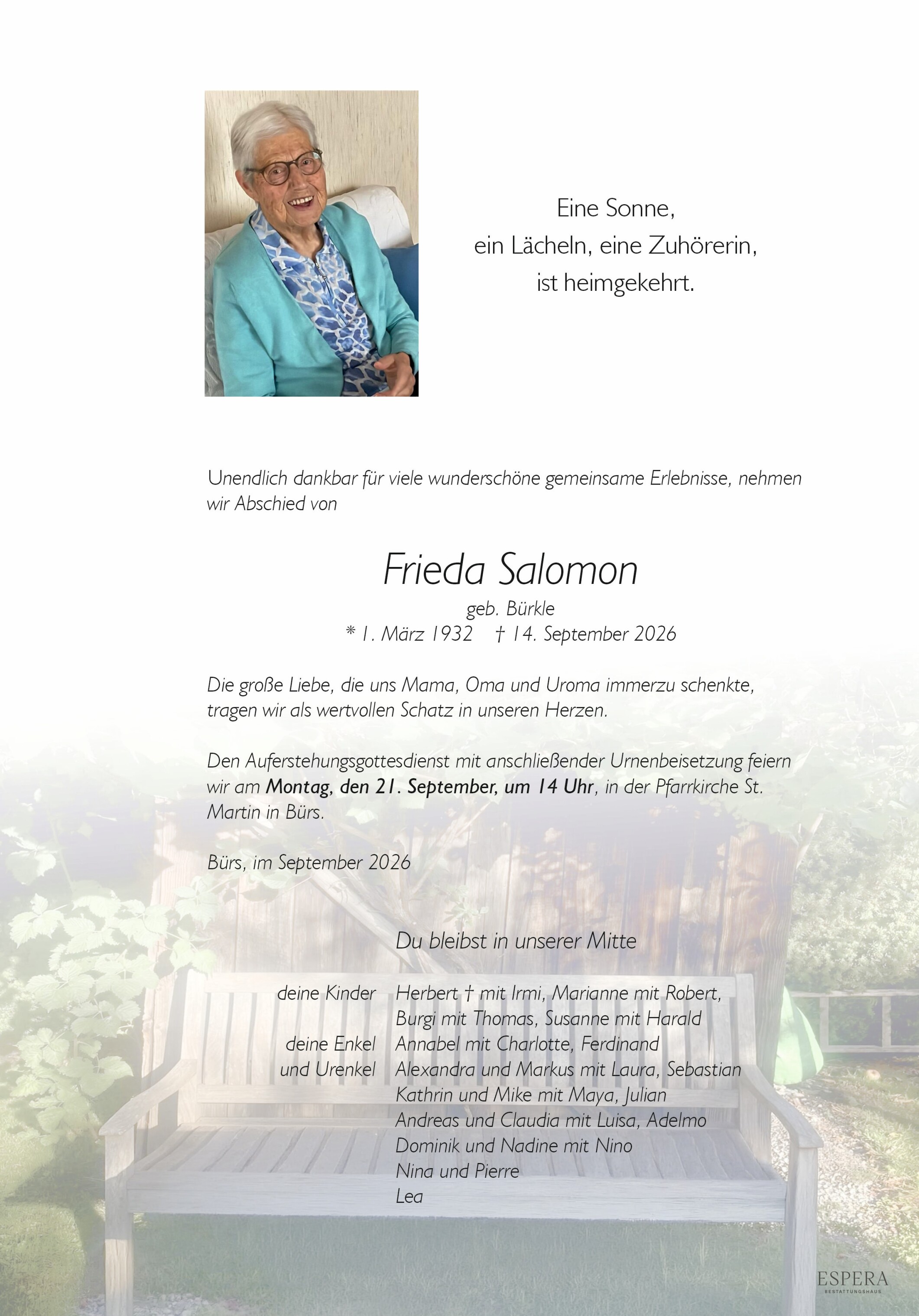 Frieda Salomon